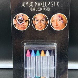 Wolf Novelties Jumbo Makeup Stix Pearlized Pastel